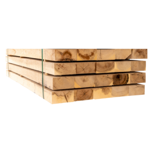 Lot de 10 traverses en chêne massif - 1,2 m × 200 × 100 mm (non traité)