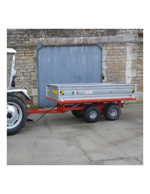 Remorque BOXER HT25/4 - Robuste, Haute Capacité et Fiabilité Professionnelle