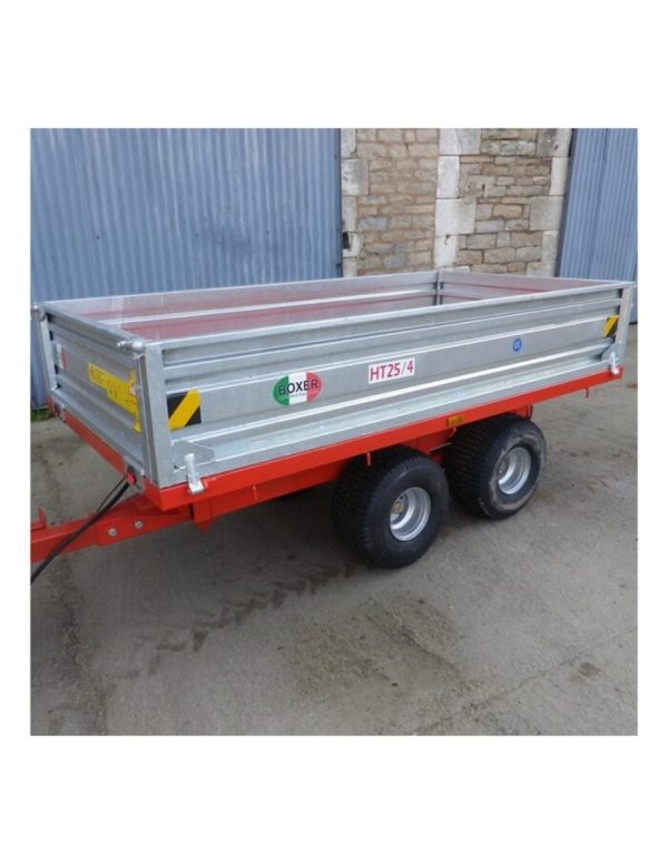 Remorque BOXER HT25/4 - Robuste, Haute Capacité et Fiabilité Professionnelle