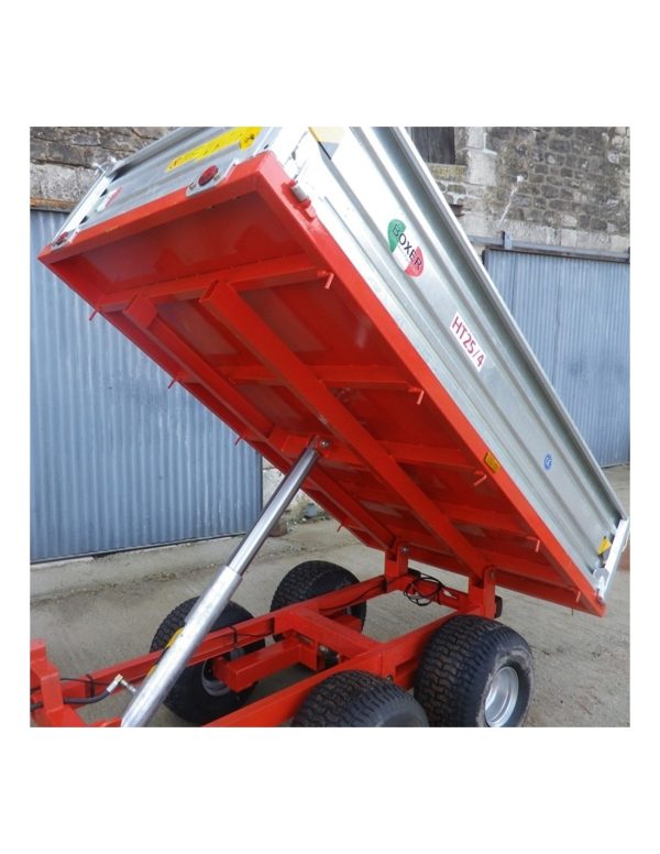 Remorque BOXER HT25/4 - Robuste, Haute Capacité et Fiabilité Professionnelle
