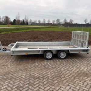 Remorque plateau Henra 3,5 t - Capacité 3 500 kg, robuste et polyvalente