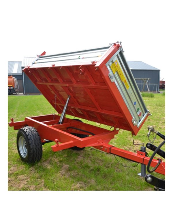 TRI-BENNE BOXER HT30-3Z - Remorque basculante ultra-robuste pour chantiers