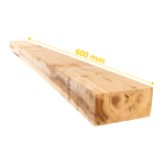 Lot de 40 traverses en chêne massif 60×20×10 cm - non traitées