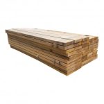 Lot premium de 40 planches de chêne massif - 2400 × 200 × 50 mm