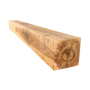 Poutre massive en chêne brut 2400 × 200 × 200 mm - Élégance et robustesse