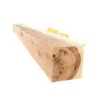 Poutre en chêne massif 3 m (175 x 175 mm) - Robustesse et charme naturel