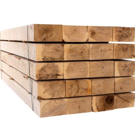 Lot Premium - 13 Poutres (Poteaux) en Chêne Massif 2400×175×175 mm