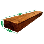 Pack pro : 20 traverses bois traitées marron - 3 m, 700 kg