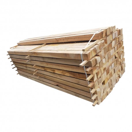 Pack Premium - 38 Poutres Massives en Chêne 2400 × 125 × 125 mm