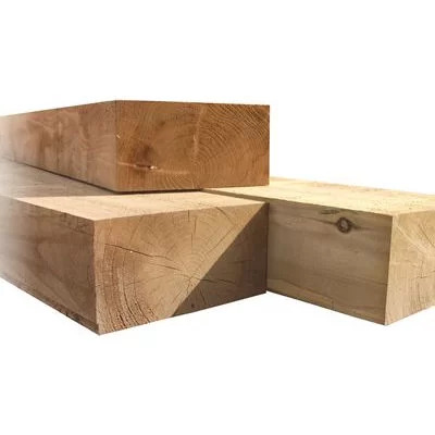 Traverse de chemin de fer en chêne massif - 2600 x 250 x 150 mm - Robustesse et charme authentique